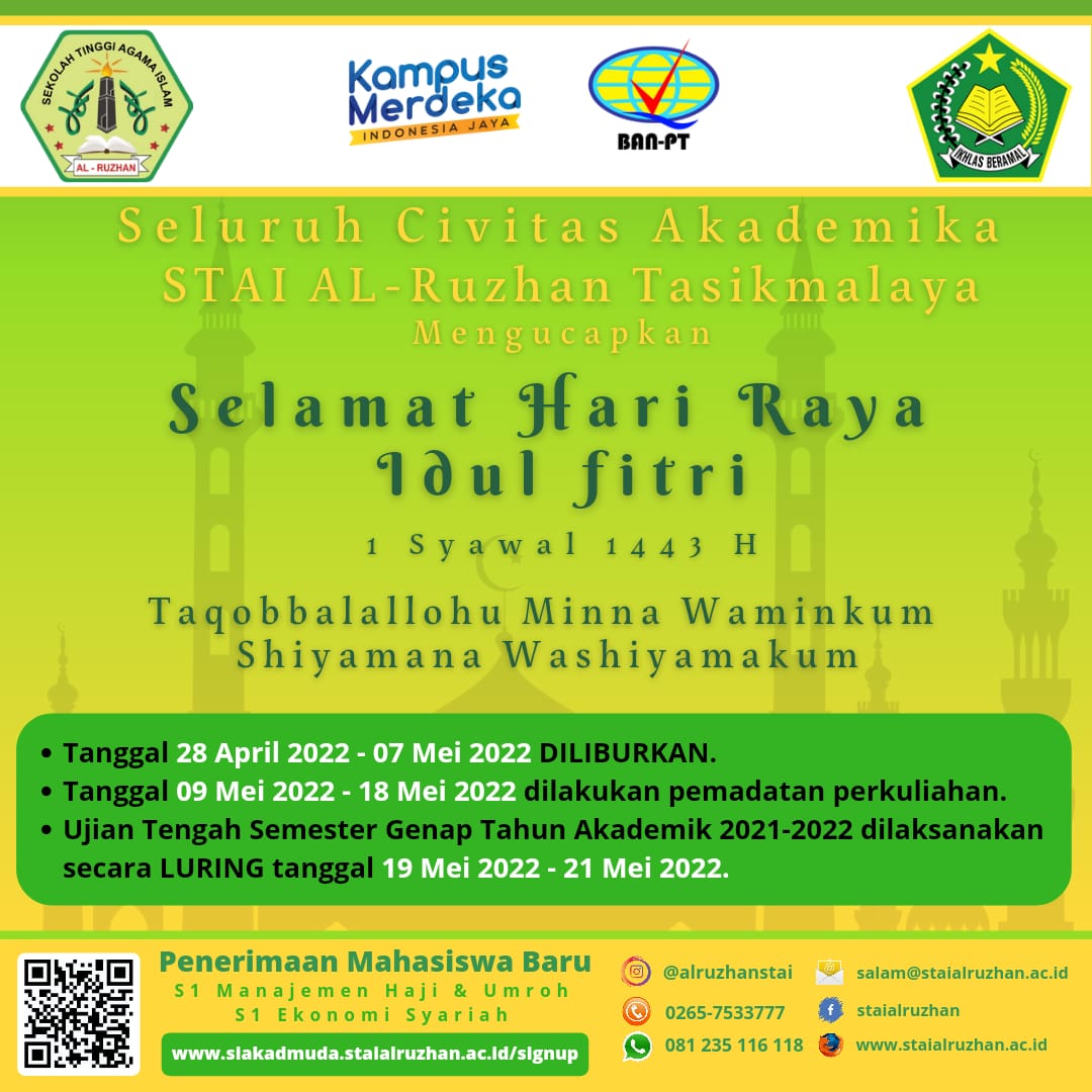 Idul fitri STAI AL-Ruzhan