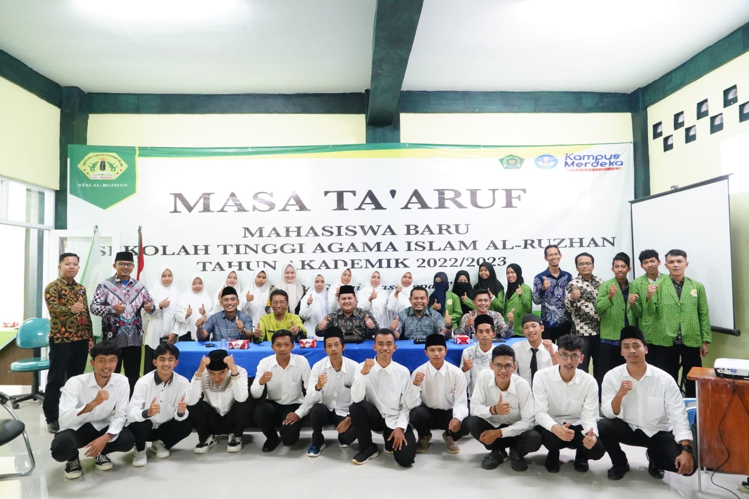 STAI AL-RUZHAN Tasikmalaya menggelar kegiatan Masa Taaruf (Mataf) Mahasiswa  Baru 2022- 2023
