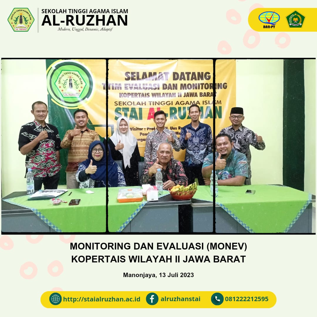 MONITORING DAN EVALUASI (MONEV) KOPERTAIS WILAYAH II JAWA BARAT