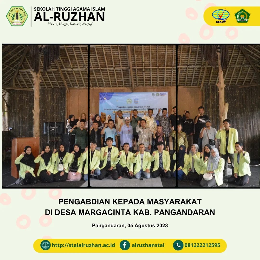 PENGABDIAN KEPADA MASYARAKAT DESA MARGACINTA KAB. PANGANDARAN