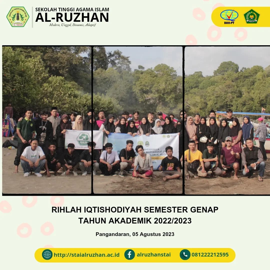RIHLAH IQTISHODIYAH SEMESTER GENAP TAHUN AKADEMIK 2022/2023